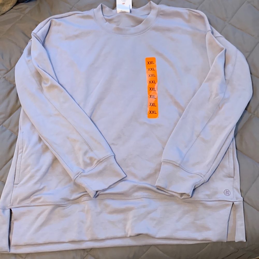 Women’s Sage scuba cozy top
